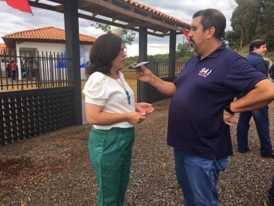 Inaugurada a Escola Municipal Professora Silvia Veigant da Silva no 8 de Junho